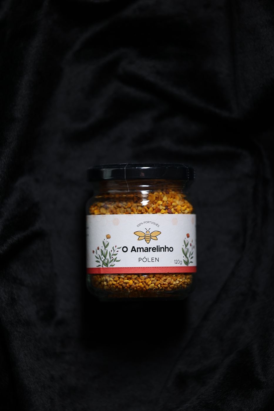 Frasco de pólen O Amarelinho